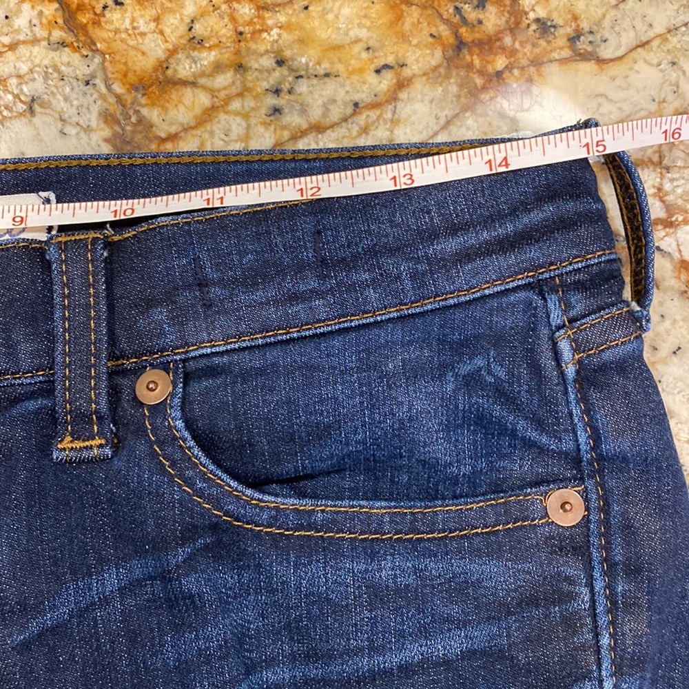 Madewell Alley Straight denim blue jeans 27 - Picture 13 of 13